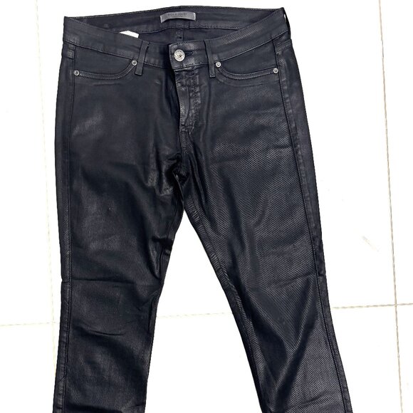 Rick & Skinny Black Coated Skinny Jeans - Picture 1 of 6